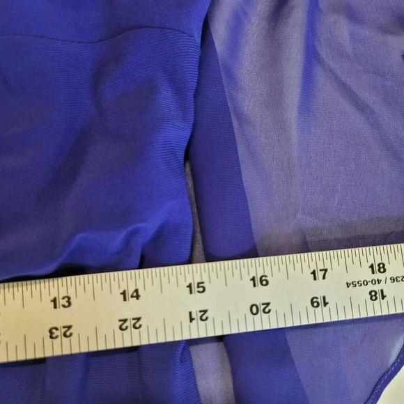 SL Fashions NY Women's Mother of the Bride Dress 9170368 in Iris SZ 10 NWT $119 - Picture 11 of 12